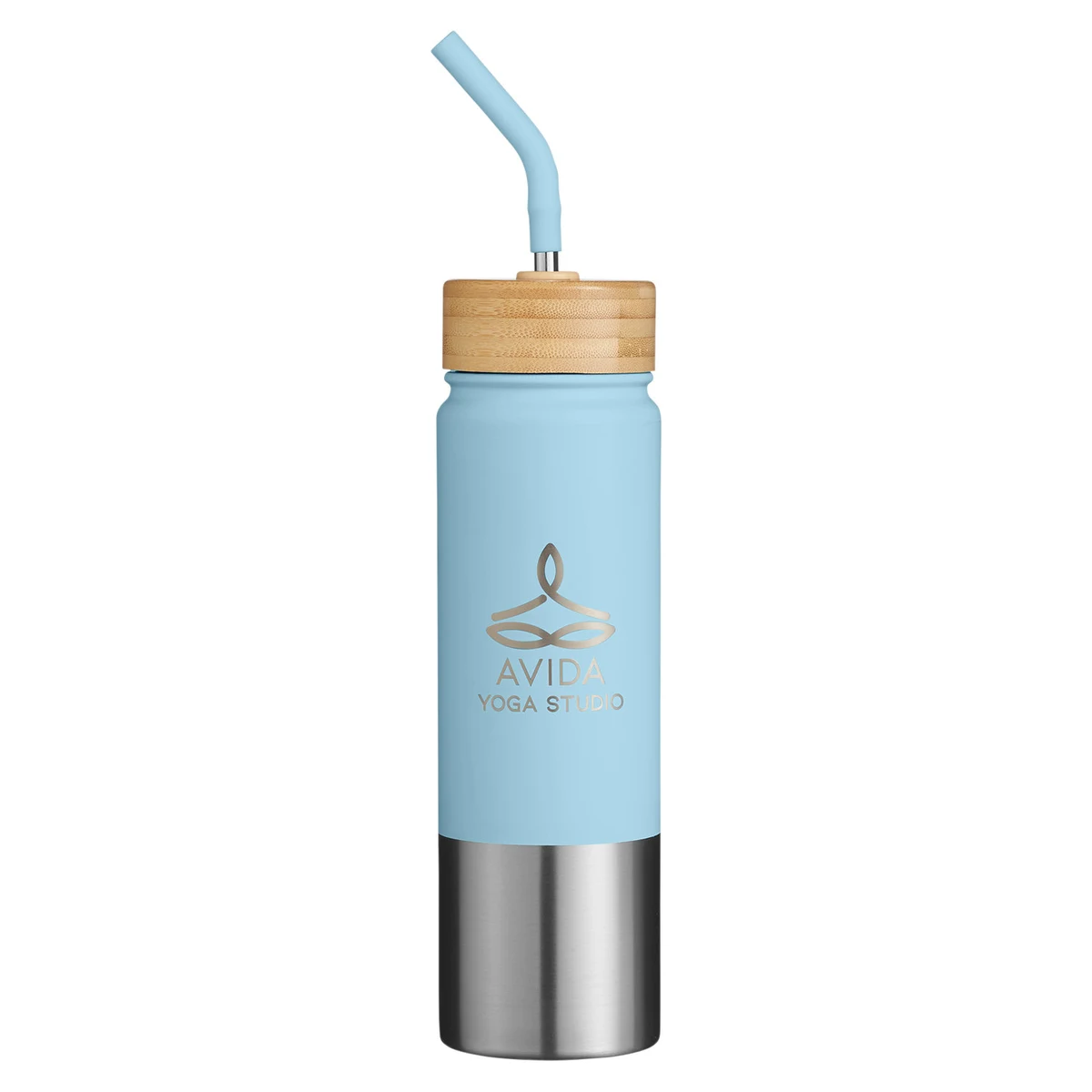 Playa 24 oz Stainless Steel Tumbler With Bamboo Lid 1