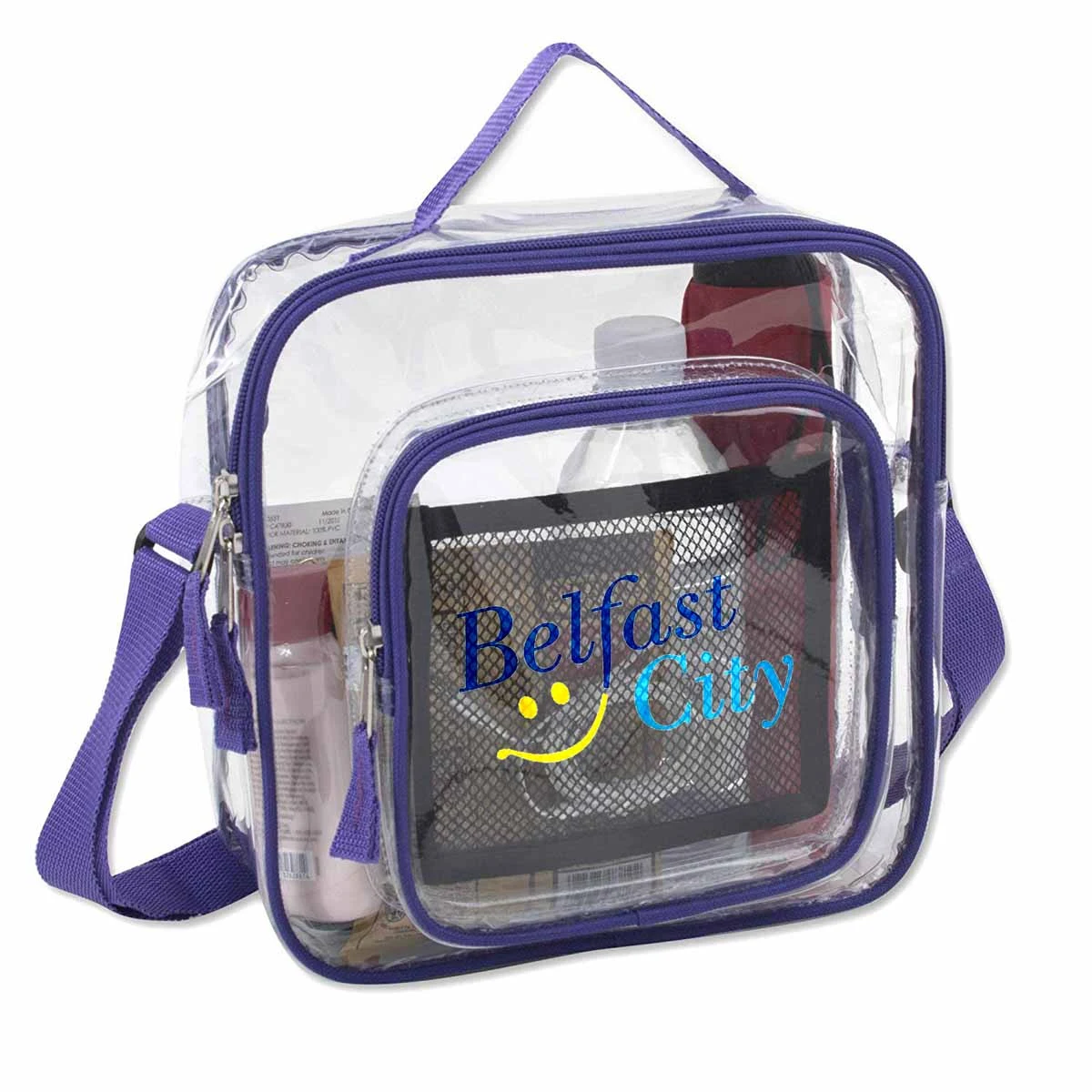 PVC Transparent Shoulder Bag 1