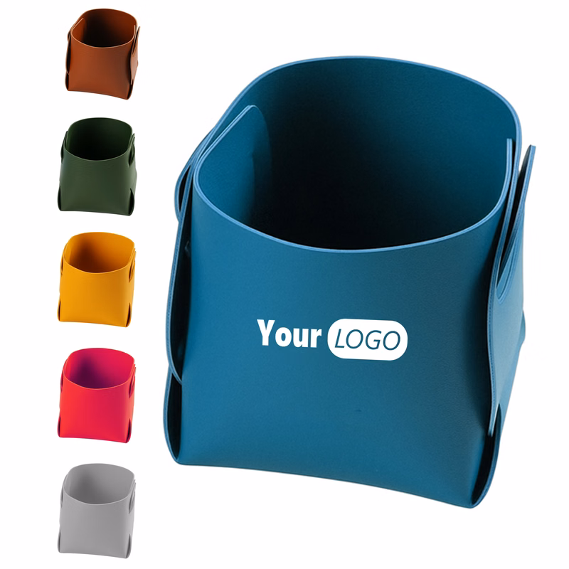 Foldable PU Stationery Holder