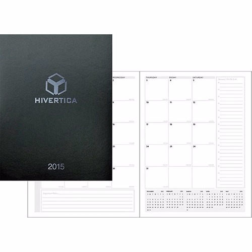 TravelerLite™ - Leatherette Monthly Planner