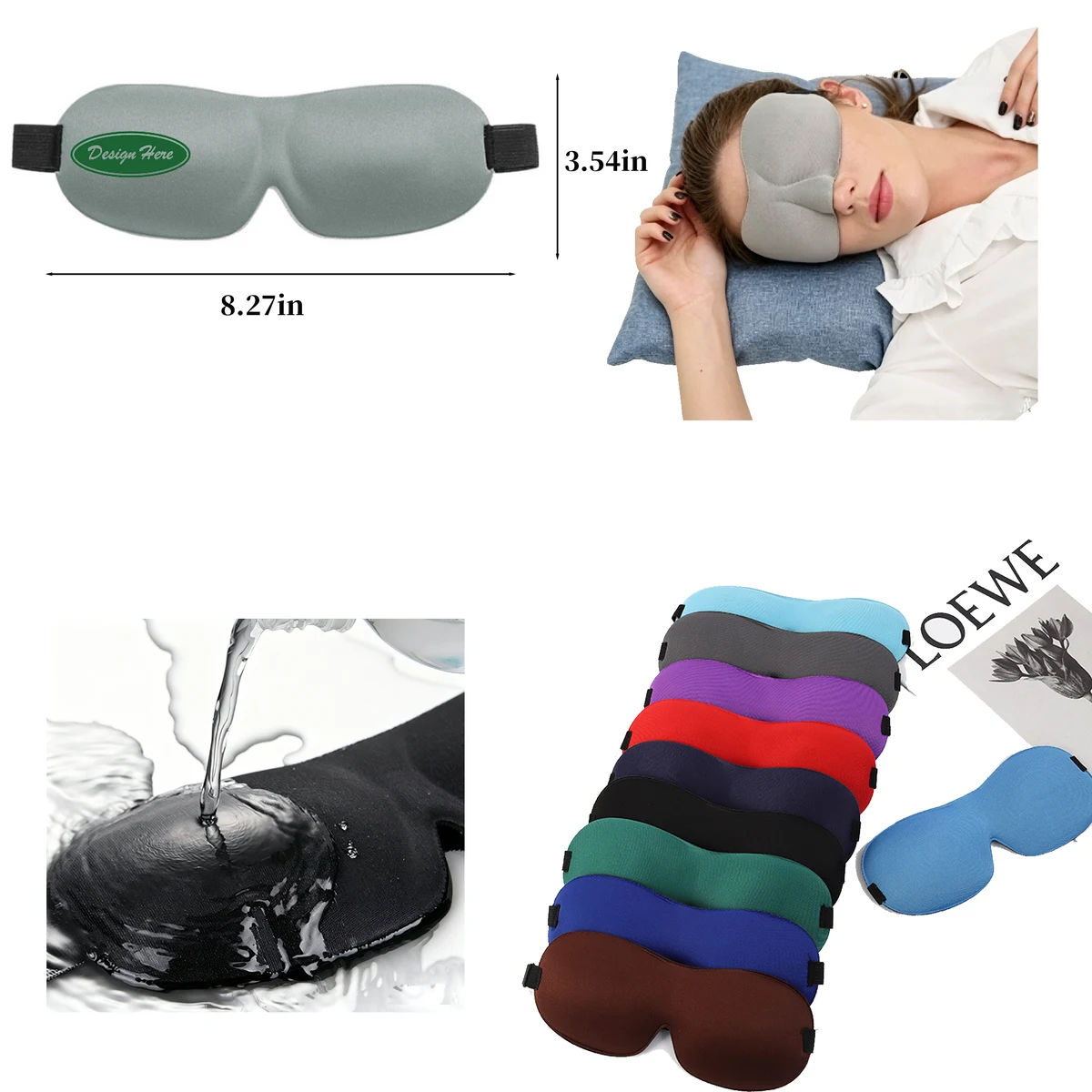 Pressure Free Light Block Eyemask 1