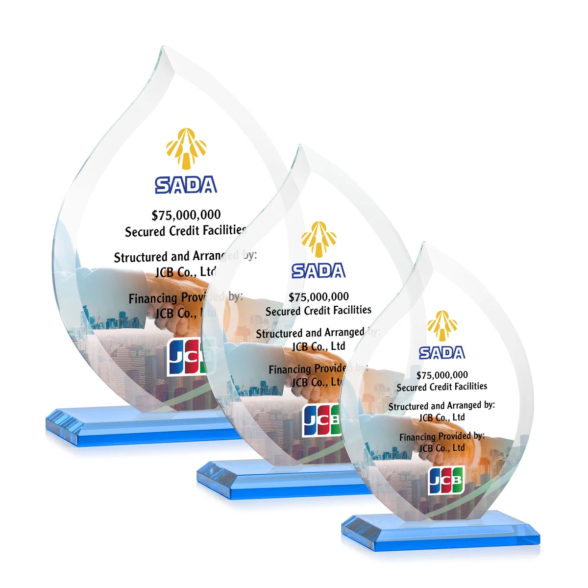 Nestor Flame VividPrint™ Award - Sky Blue 1
