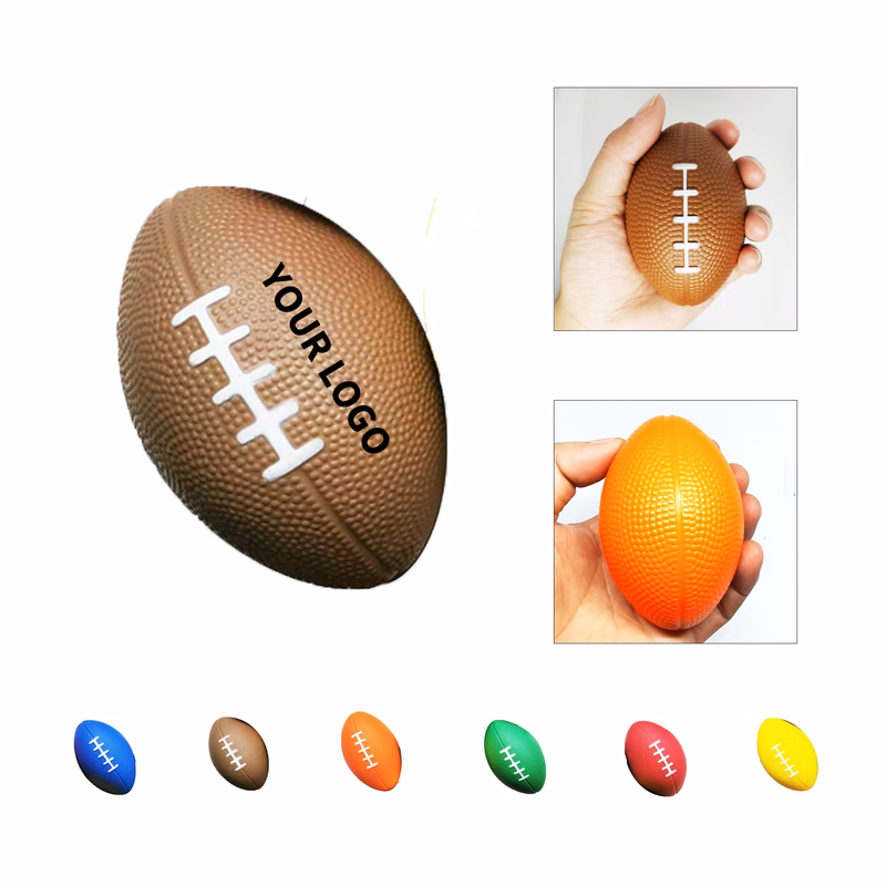 Mini Football Shape Stress Reliever 3.5"