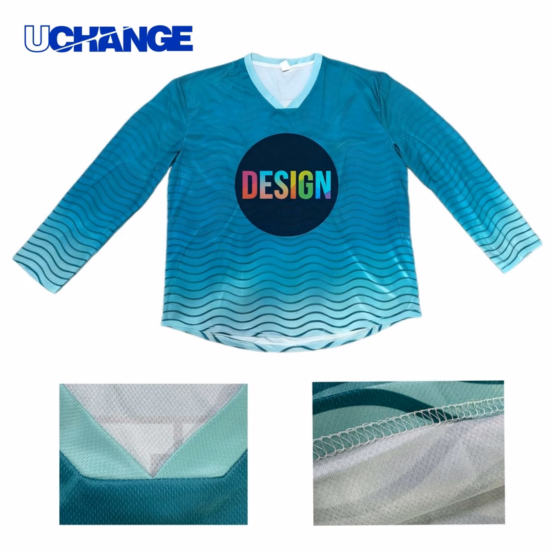 Dye Sublimation Long Sleeve Shirt Apparel