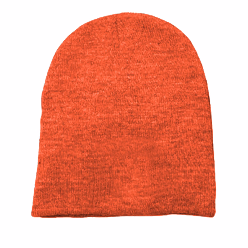 Custom Circular Knit Stretch Acrylic 2-Layer Beanie