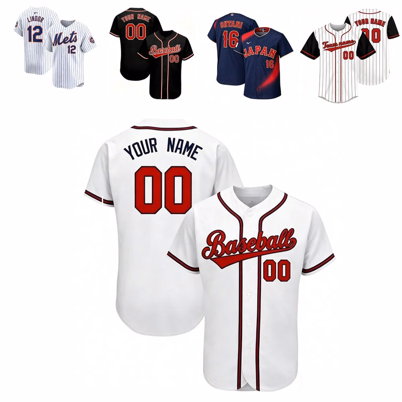 Team Name Baseball Uniform Jersey