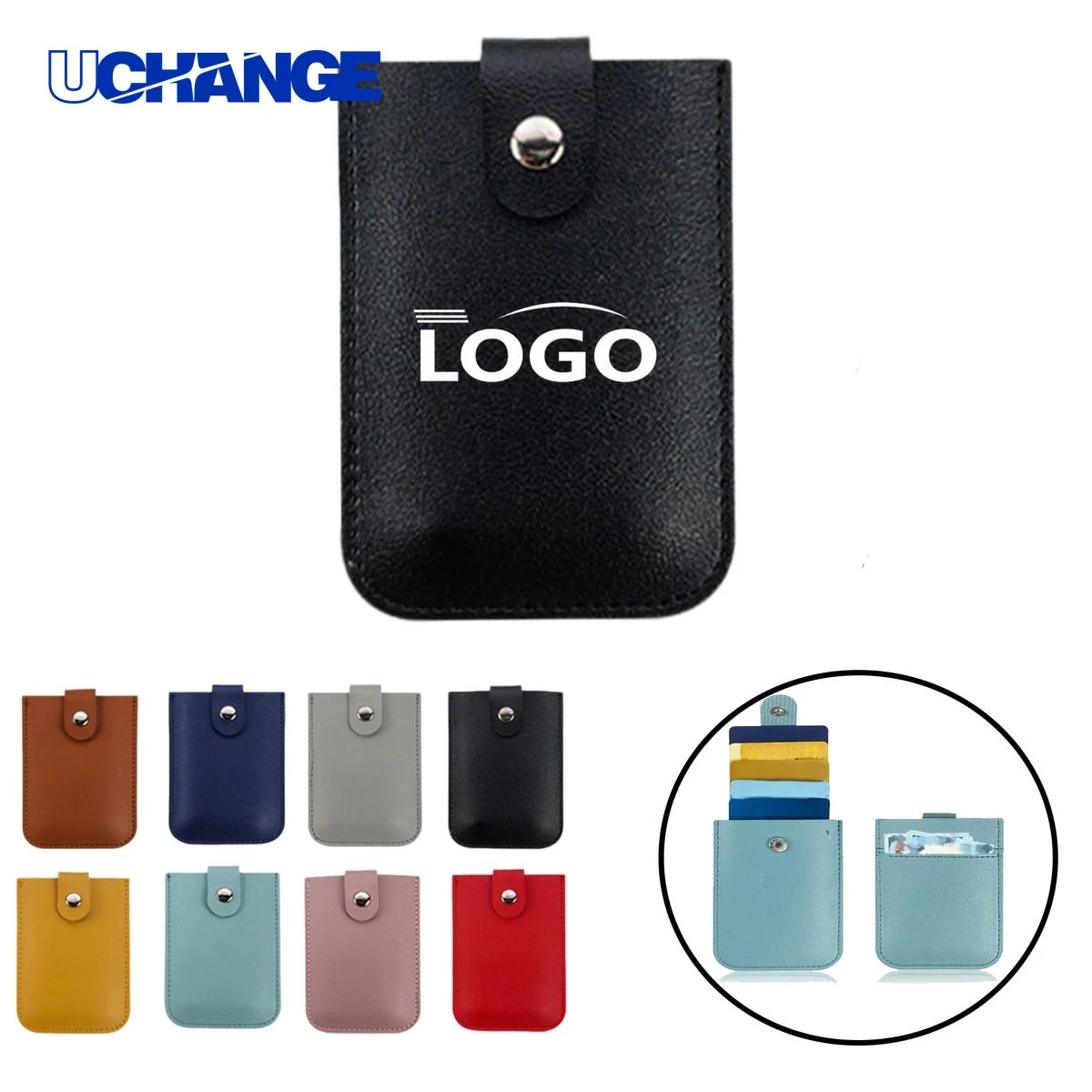 ID Card Holder with Coin Pocket 1
