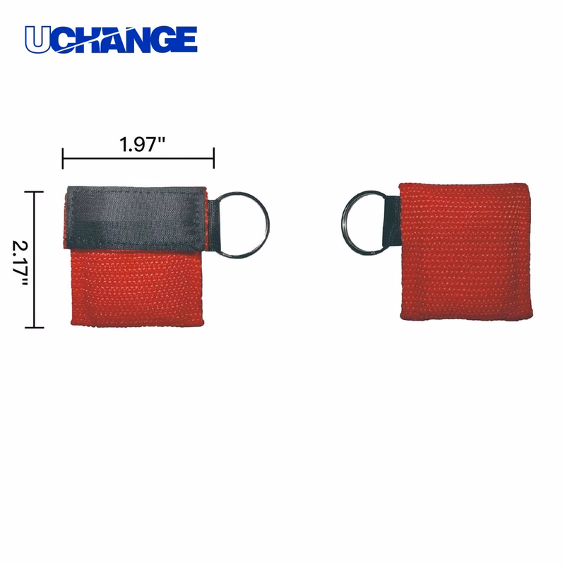 Emergency CPR Face Shield Mask Keychain Tool