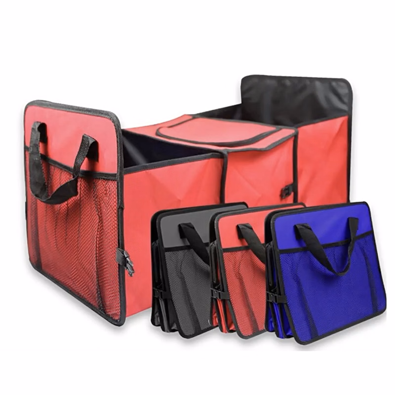 Trunk Organizer With Insulated Cooler Compartment