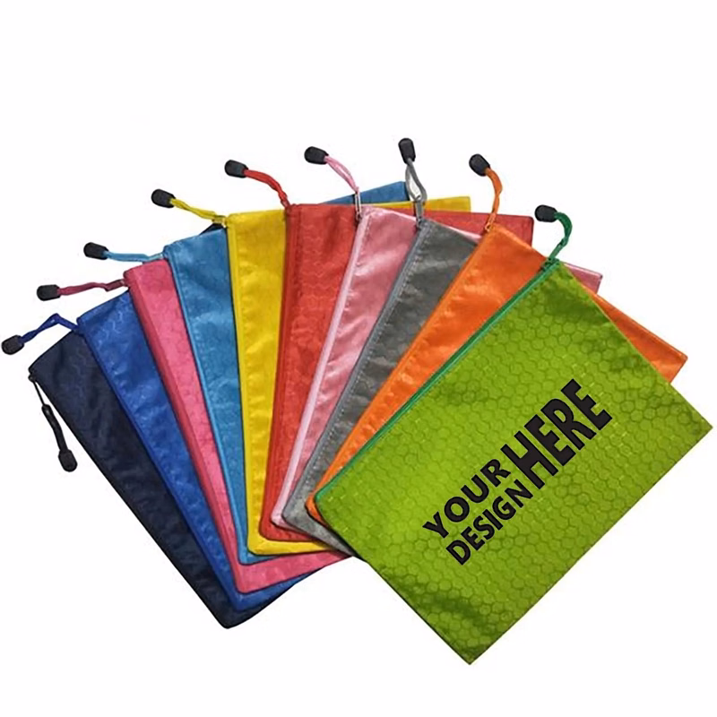 A4 File Oxford Durable Zipper Bag