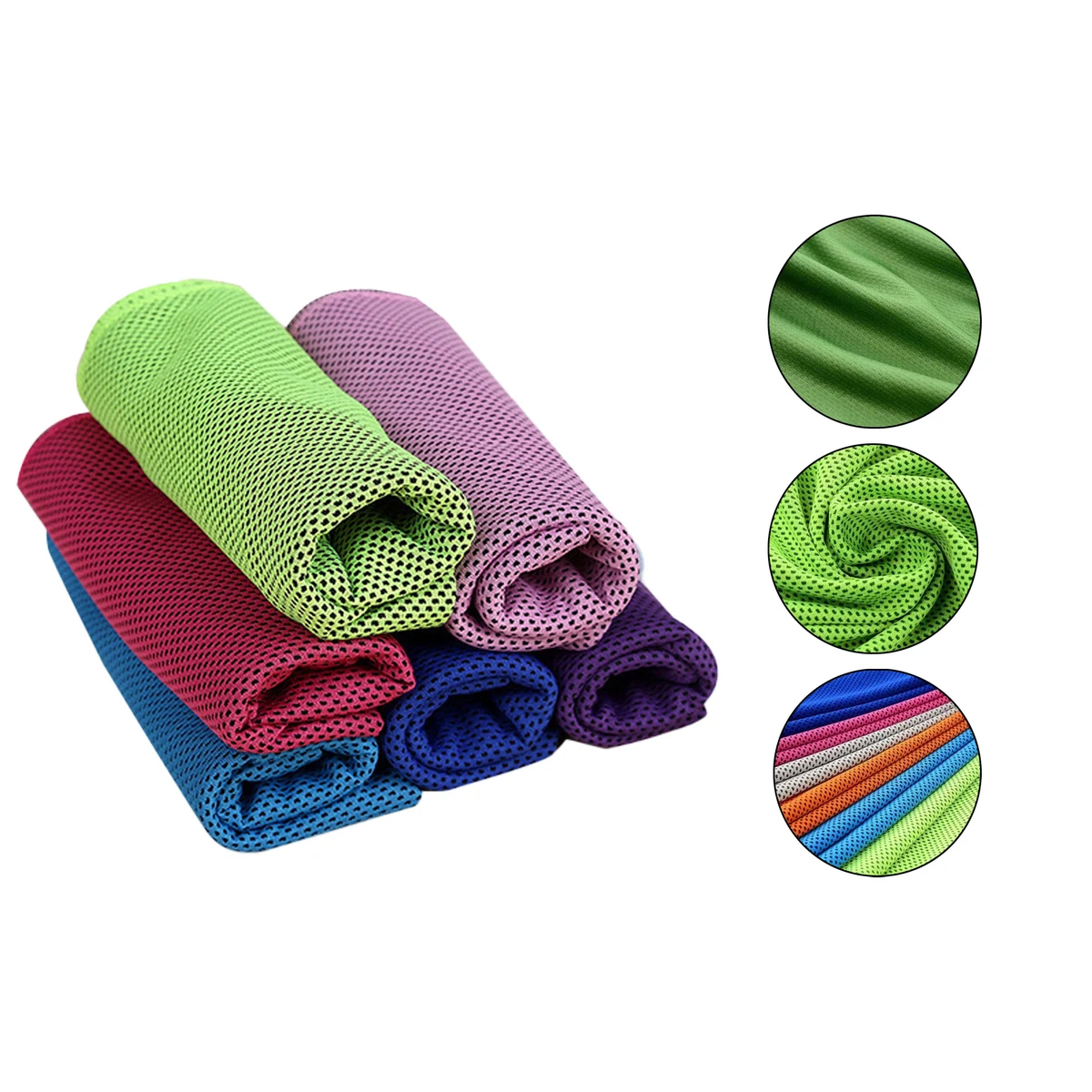 MOQ 20Pcs Microfiber Ice Cool Towel for Sports 1