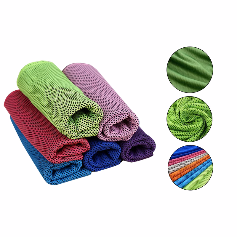 MOQ 20Pcs Microfiber Ice Cool Towel for Sports