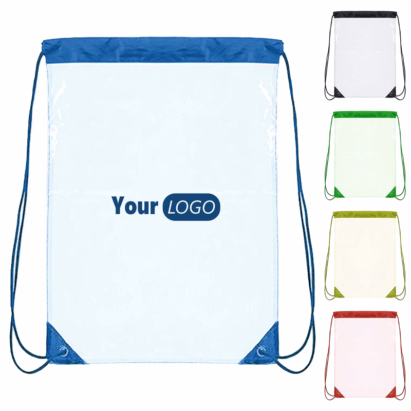 Pvc Transparent Drawstring Bag For Easy Access And Security