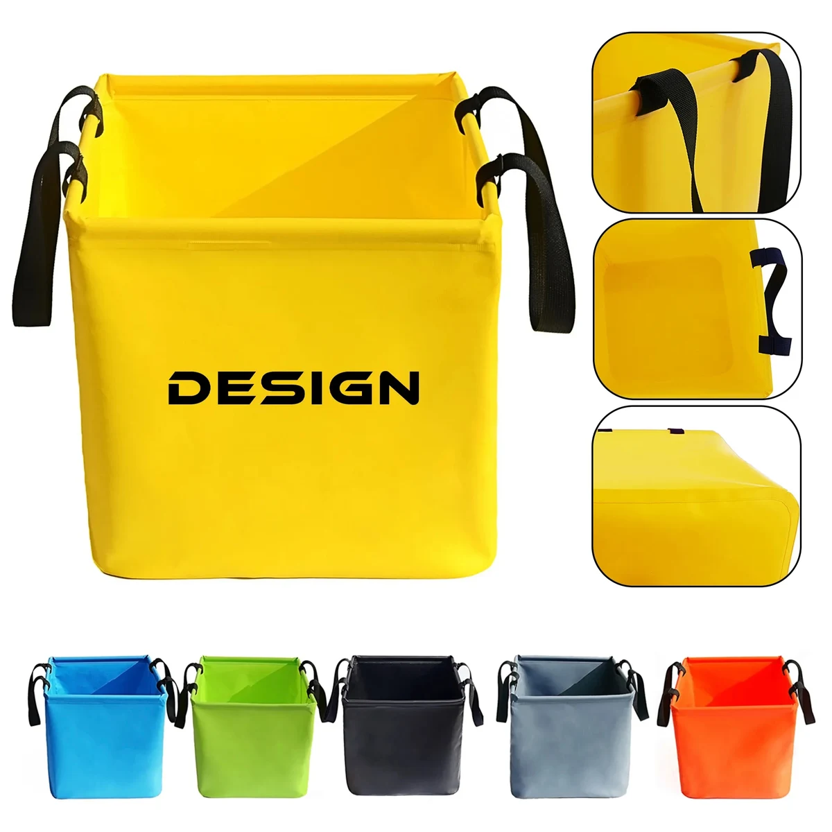 Portable Foldable PVC Camping Outdoor Water Bucket 1