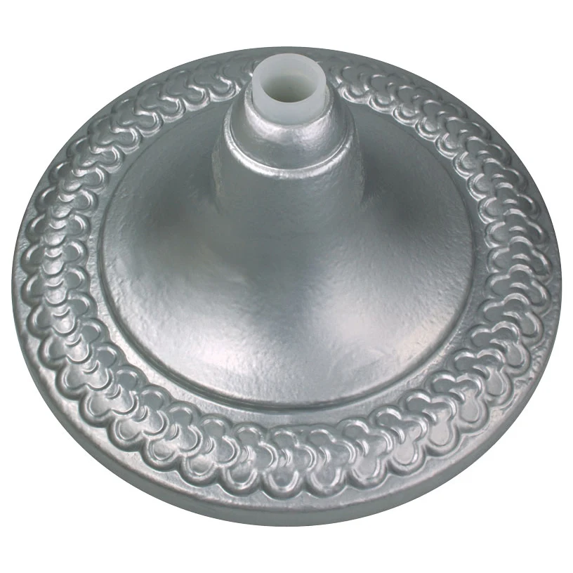 Guidon Floor Stand - Silver Painted 1