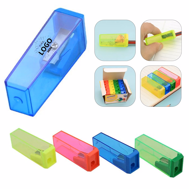 Colored Transparent Pencil Sharpener