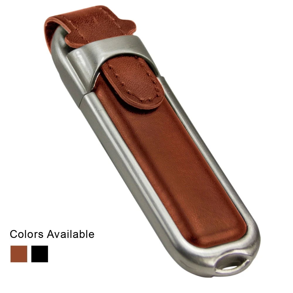 Leather Flip USB Flash Drive 2.0 1