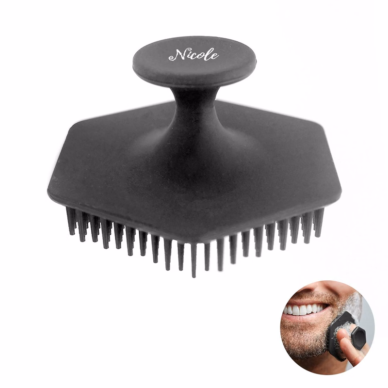Silica Gel Facial Brush