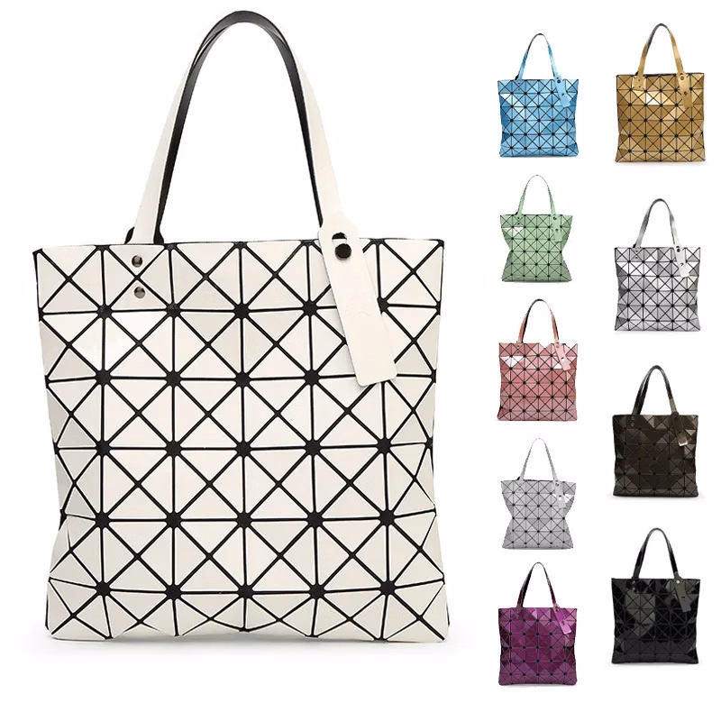Geometric Luminous Tote Bag