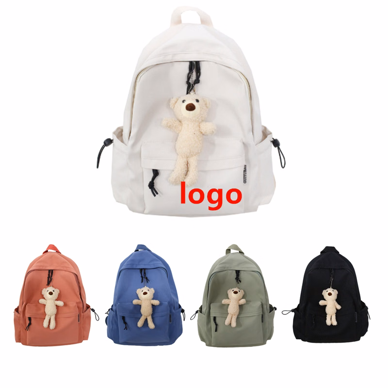 Nylon Classic School Backpack