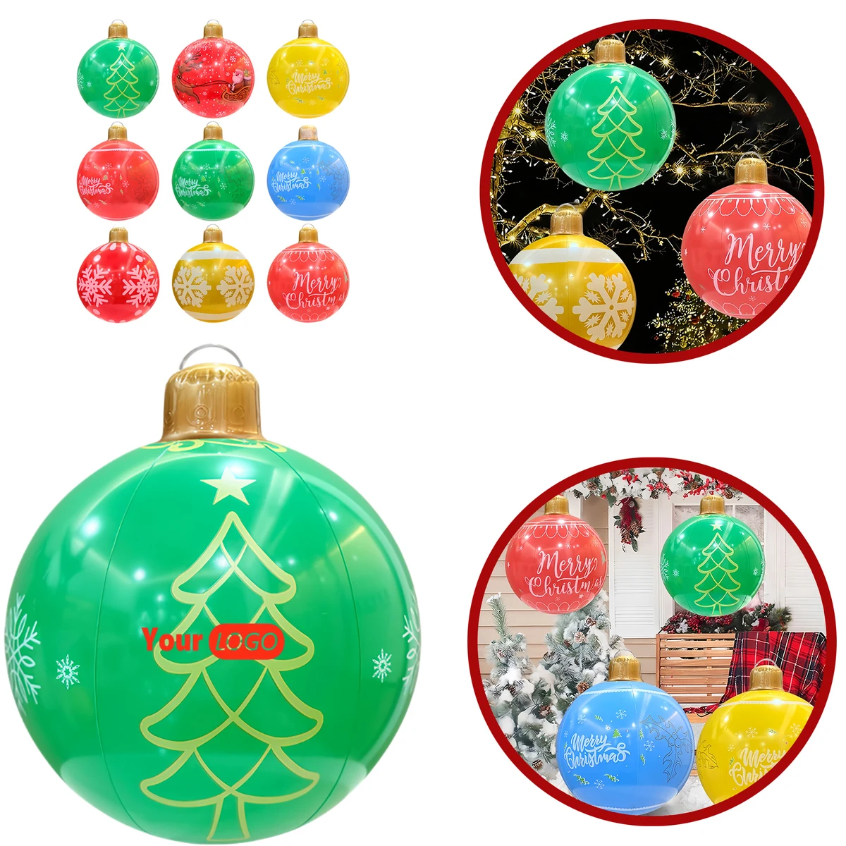 Christmas Party Inflatable Balloon Decorations 1