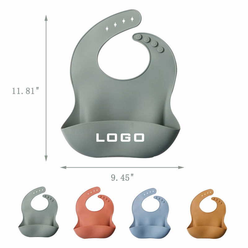 Silicone Baby Drool Bib