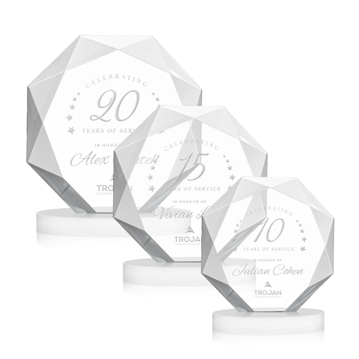 Kitchener Award on Alberton Base - White 1