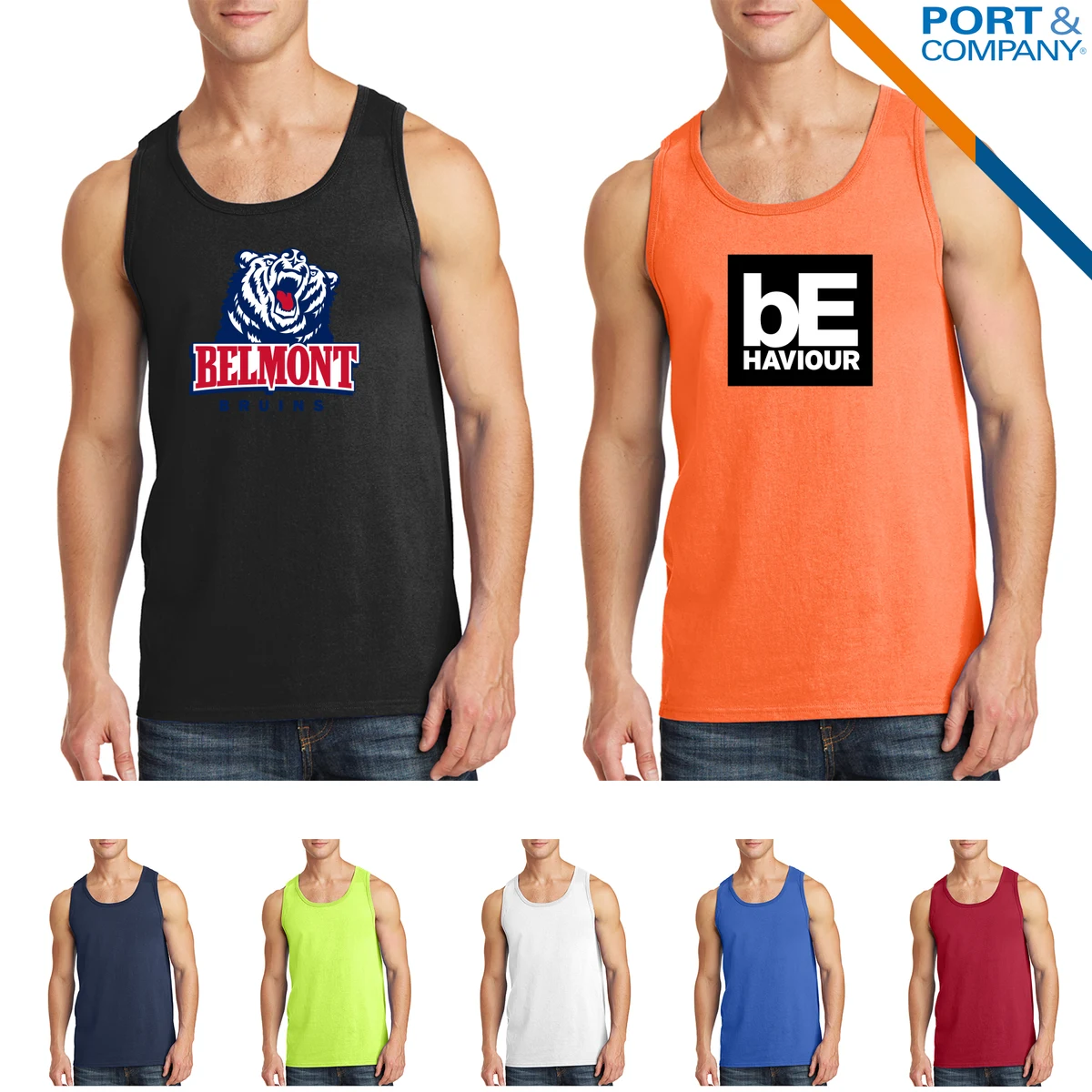 Port & Company® Core Cotton Tank Tops 1