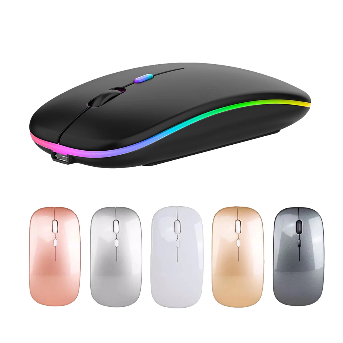 Dual Mode Wireless Mouse BT5.1 & USB 2.4GHz 1