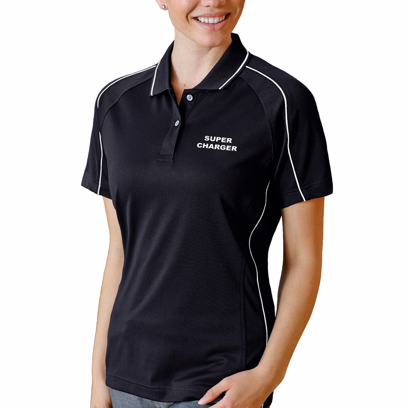 Ladies' Super Charger Hybrid Cooler Polo Shirt
