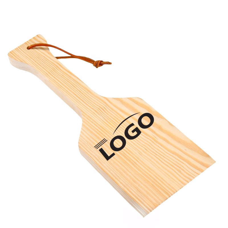 Nature Wooden Grill Scraper And Cleaner
