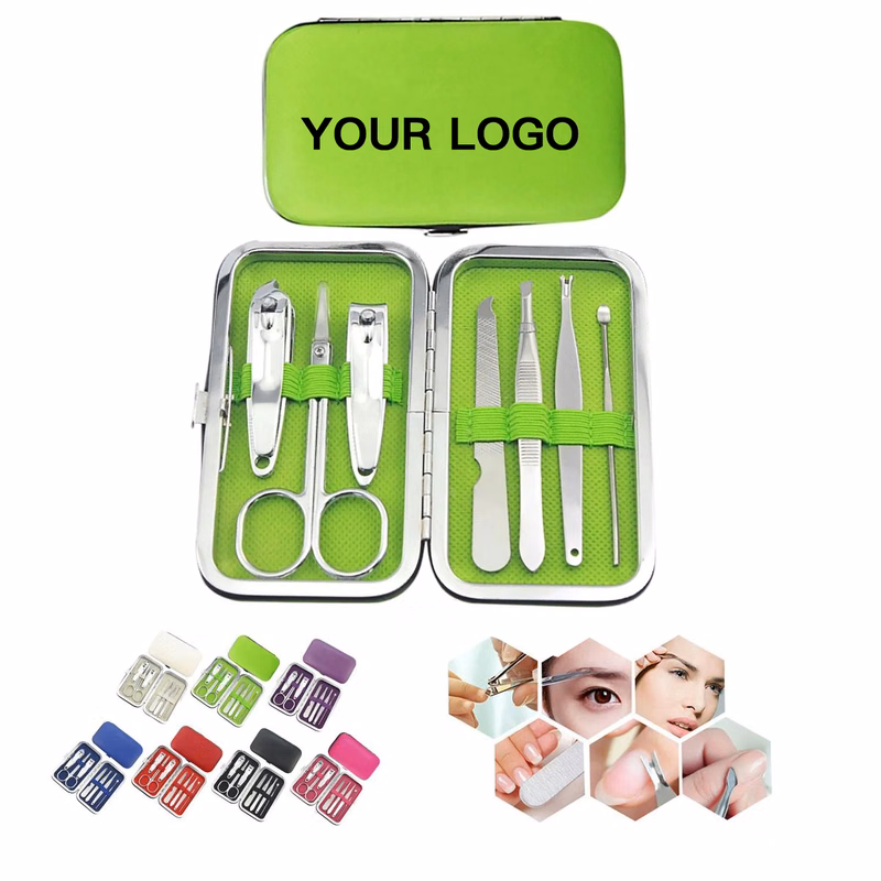 Seven Piece Stainless Steel Nail Kit