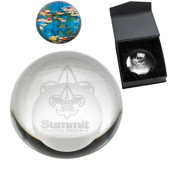 Crystal Dome Paperweight 1