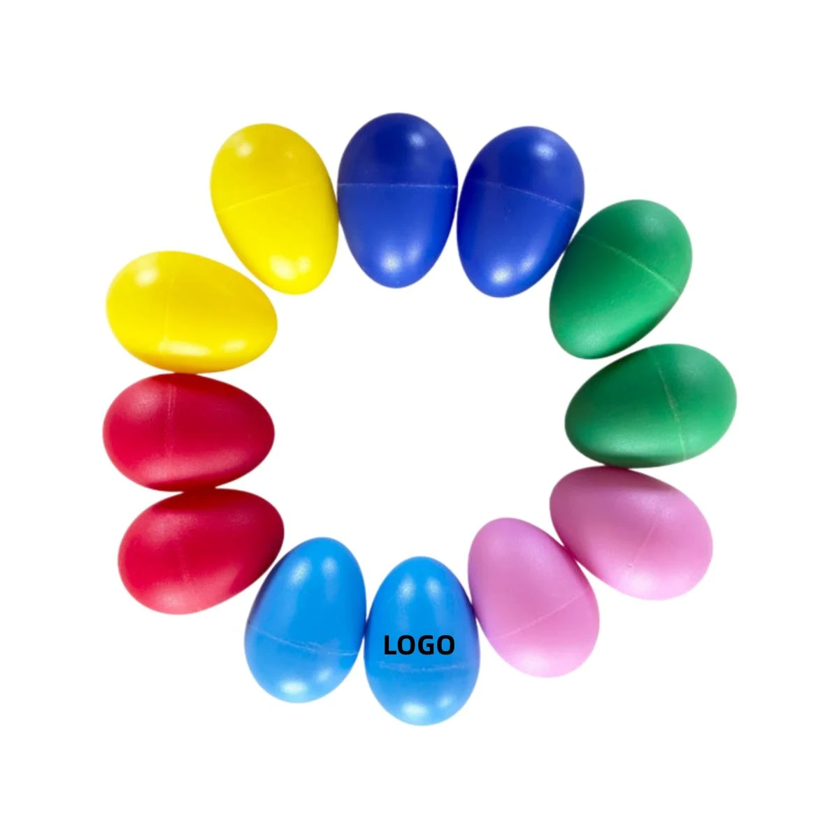 Plastic Sand Egg Shaker 1