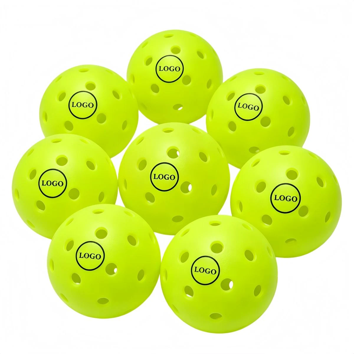 USAPA Approved 40 Hole Customizable Pickleball 1