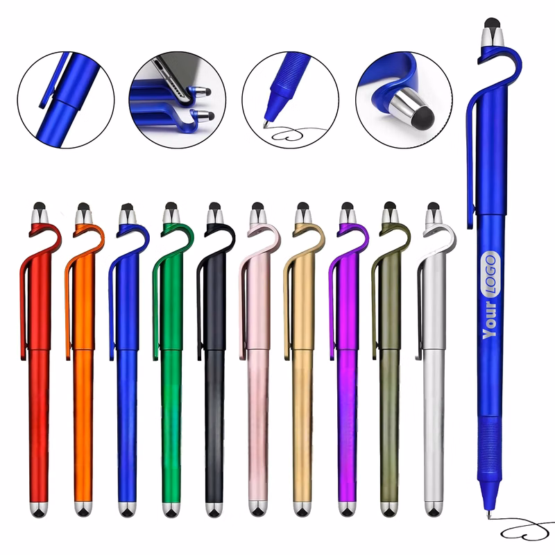 Multifunction Mobile Phone Stand Touch Screen Pen