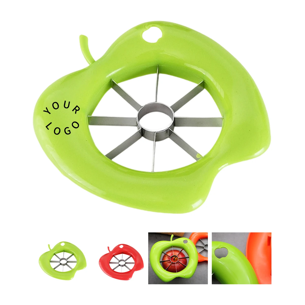 Stainless Steel Fruit Divider Eight Slice Design 5.7" By 5.3" 1