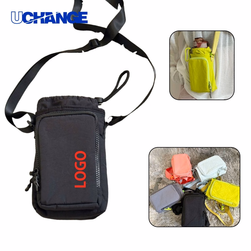 Water Bottle Shoulder Bag Container