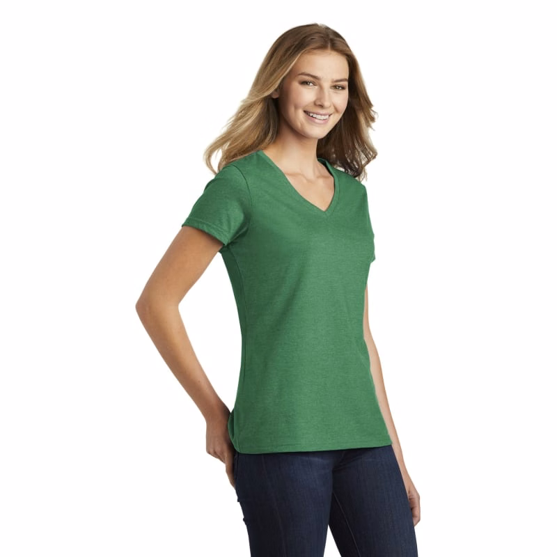 Port & Company Women's Fan Favorite Blend V-Neck Tee.