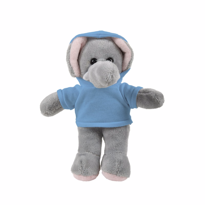 soft plush Elephant with hoodie