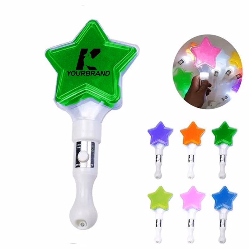 Heart Star Shaped Reusable LED Flashing Light Glow Sticks