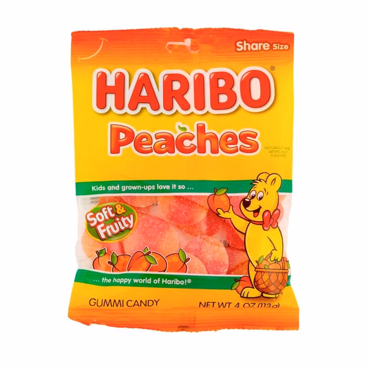 Haribo Peach Gummi Candy