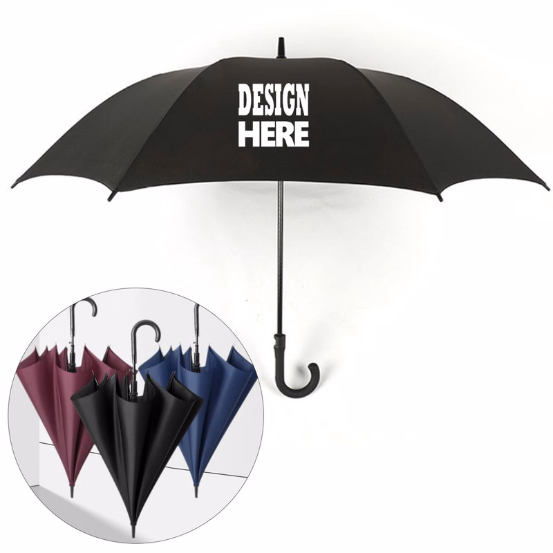 Heavy Duty Straight Auto Umbrella