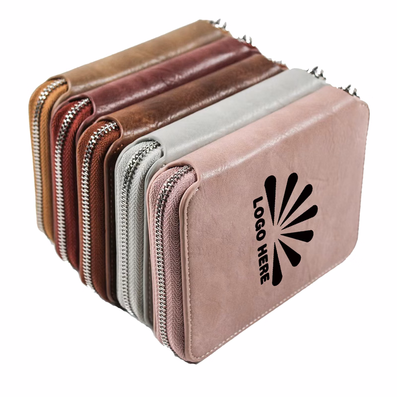 New Zipper Passport Bag With Customizable Logo