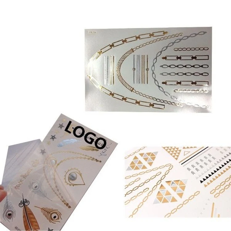 Metallic Foil Tattoos 1