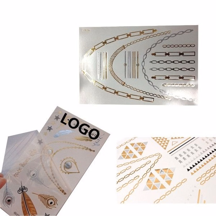 Metallic Foil Tattoos