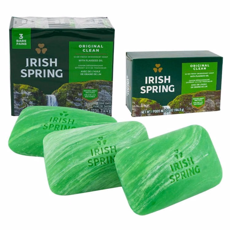 Irish Spring Soap - Original 3.7 oz - 3 Pack