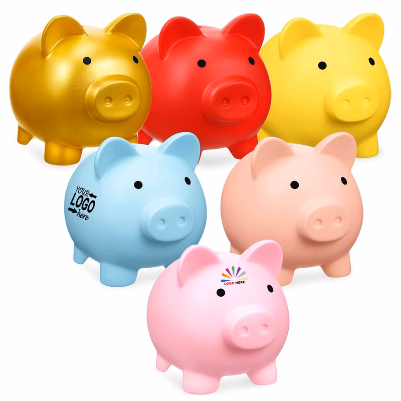 3 Size Pig Piggy Bank