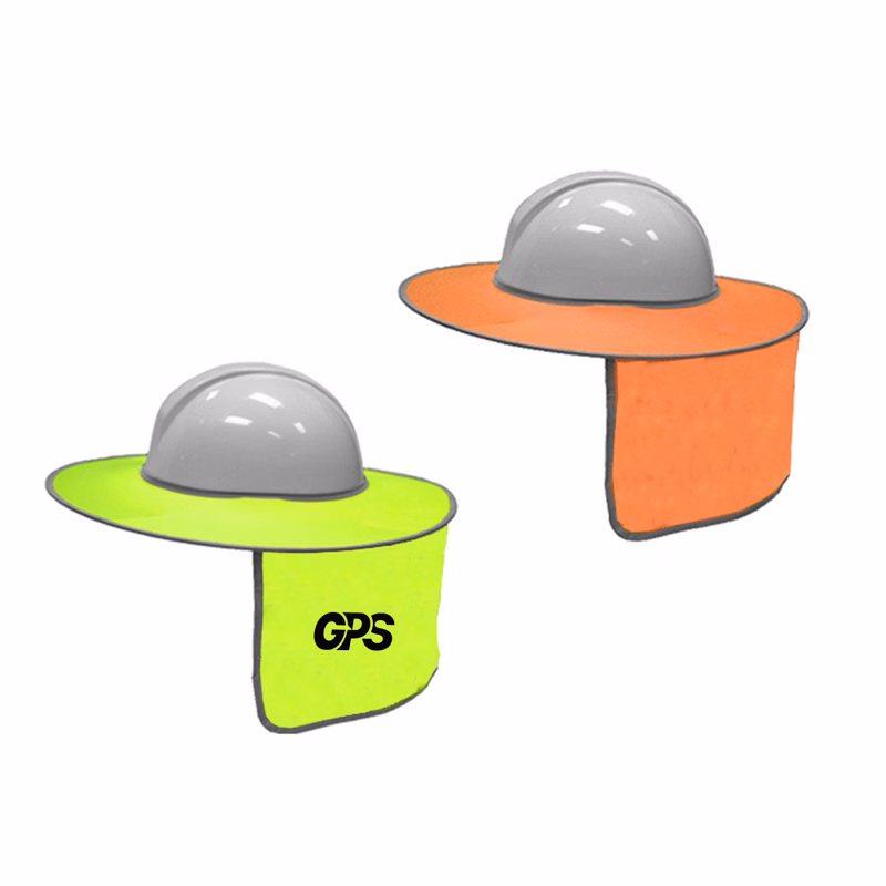 18 1/2 " Foldable Reflective Safety Sunshade Hat