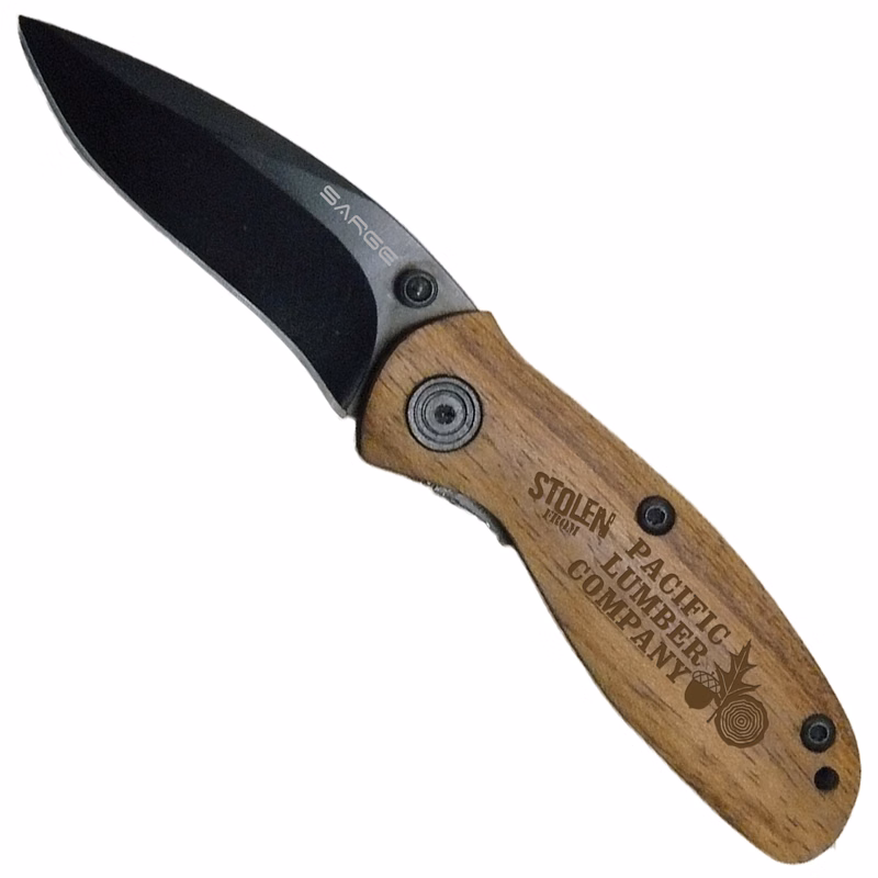 River - Wooden Pocket Knife